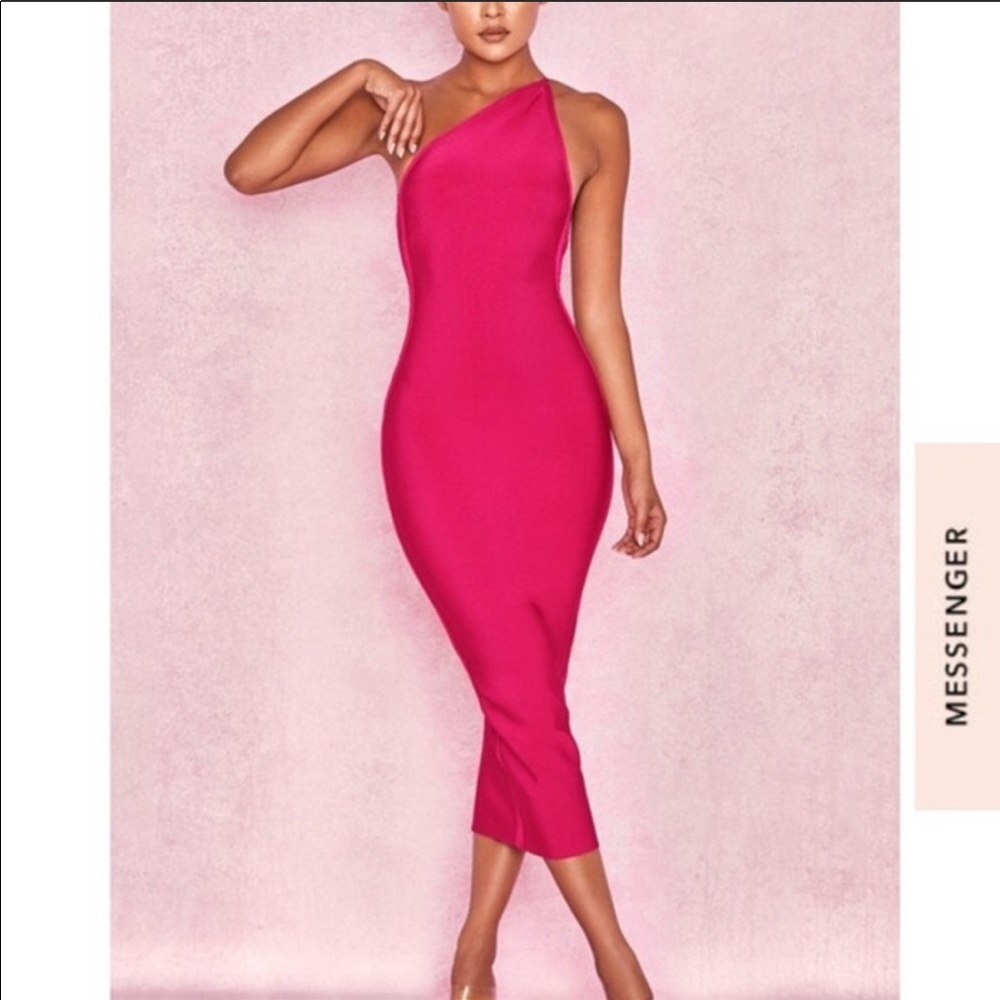 House of CB Sasha in Hot Pink